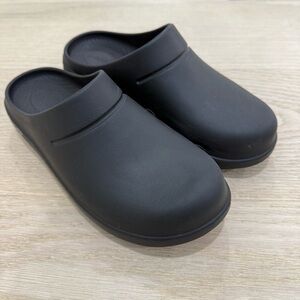 OOFOS Black Women's Clogs Mules